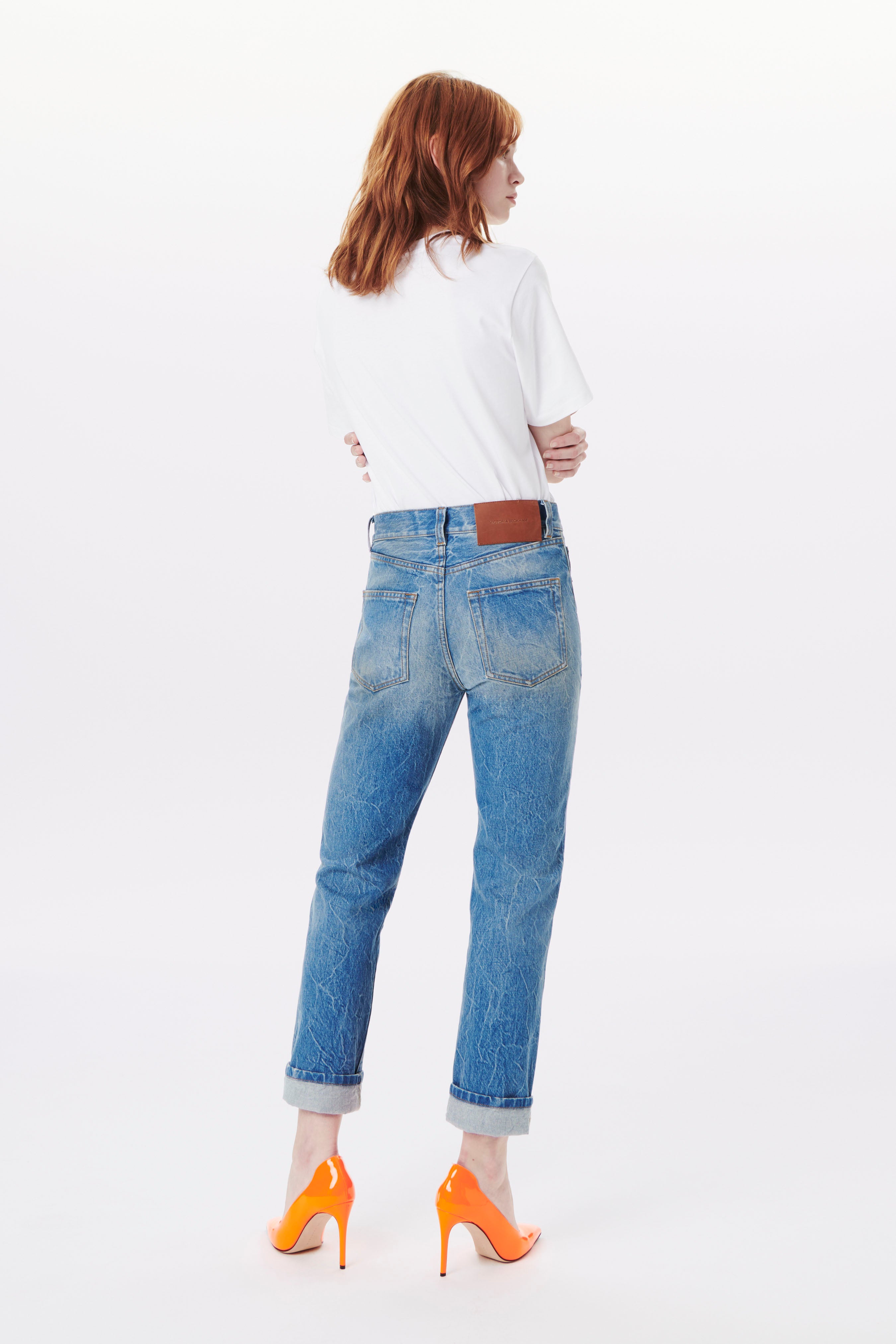 Victoria Beckham Panelled Denim Maxi Skirt - Farfetch
