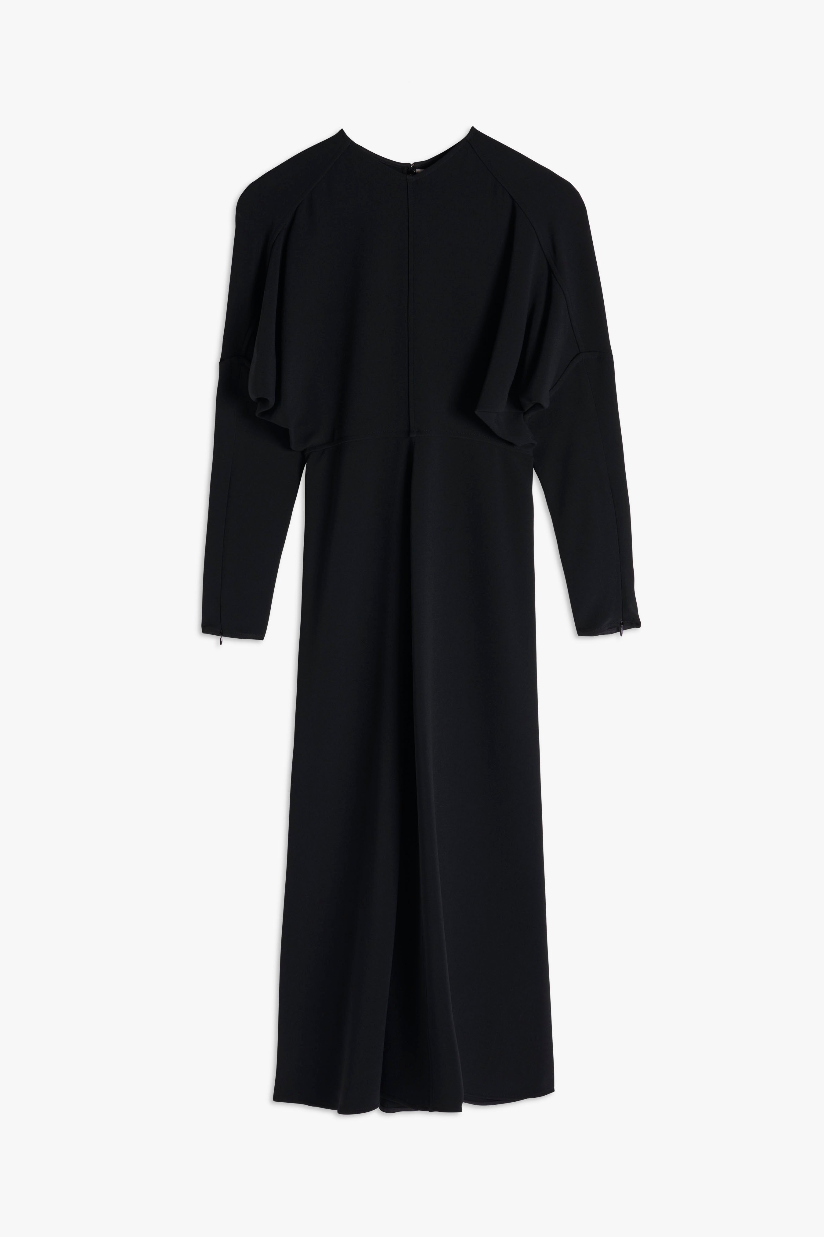 Dolman Midi Dress in Black – Victoria Beckham US