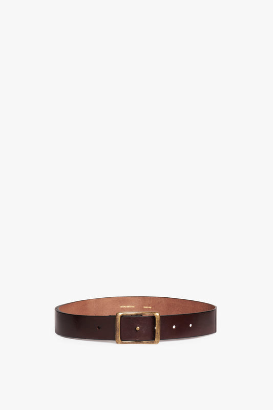 Utility Belt In Chocolate Brown