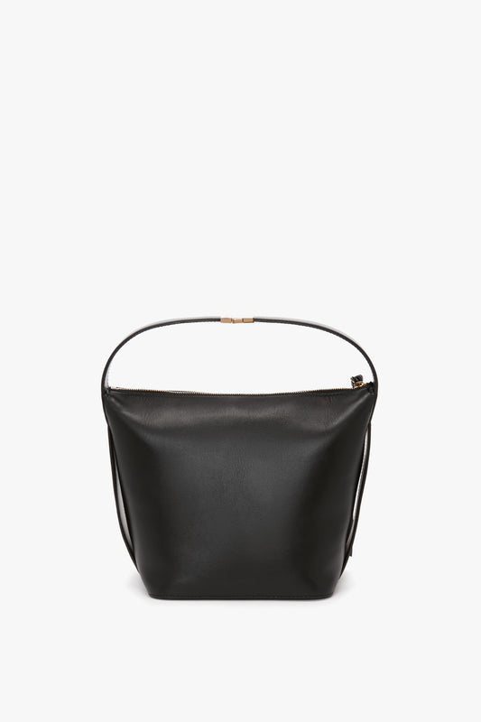 Medium Belt Bag in Black Leather