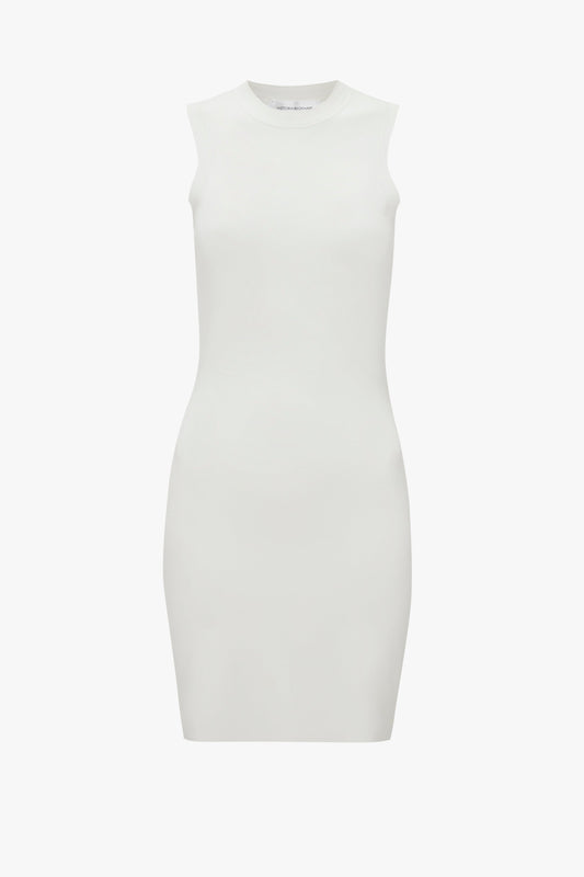 VB Body Mini Dress In White