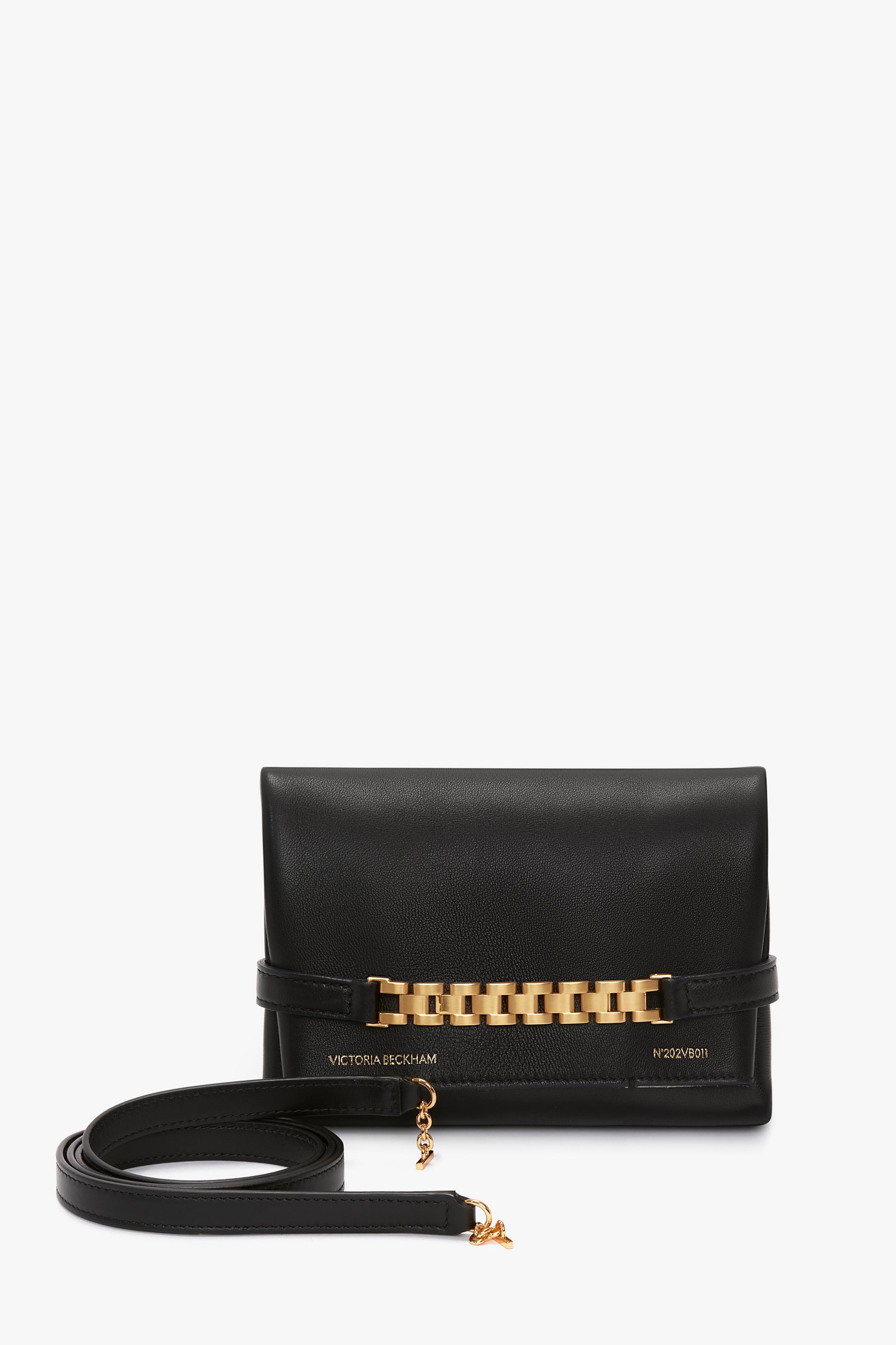 Victoria Beckham Black Mini Chain Bag