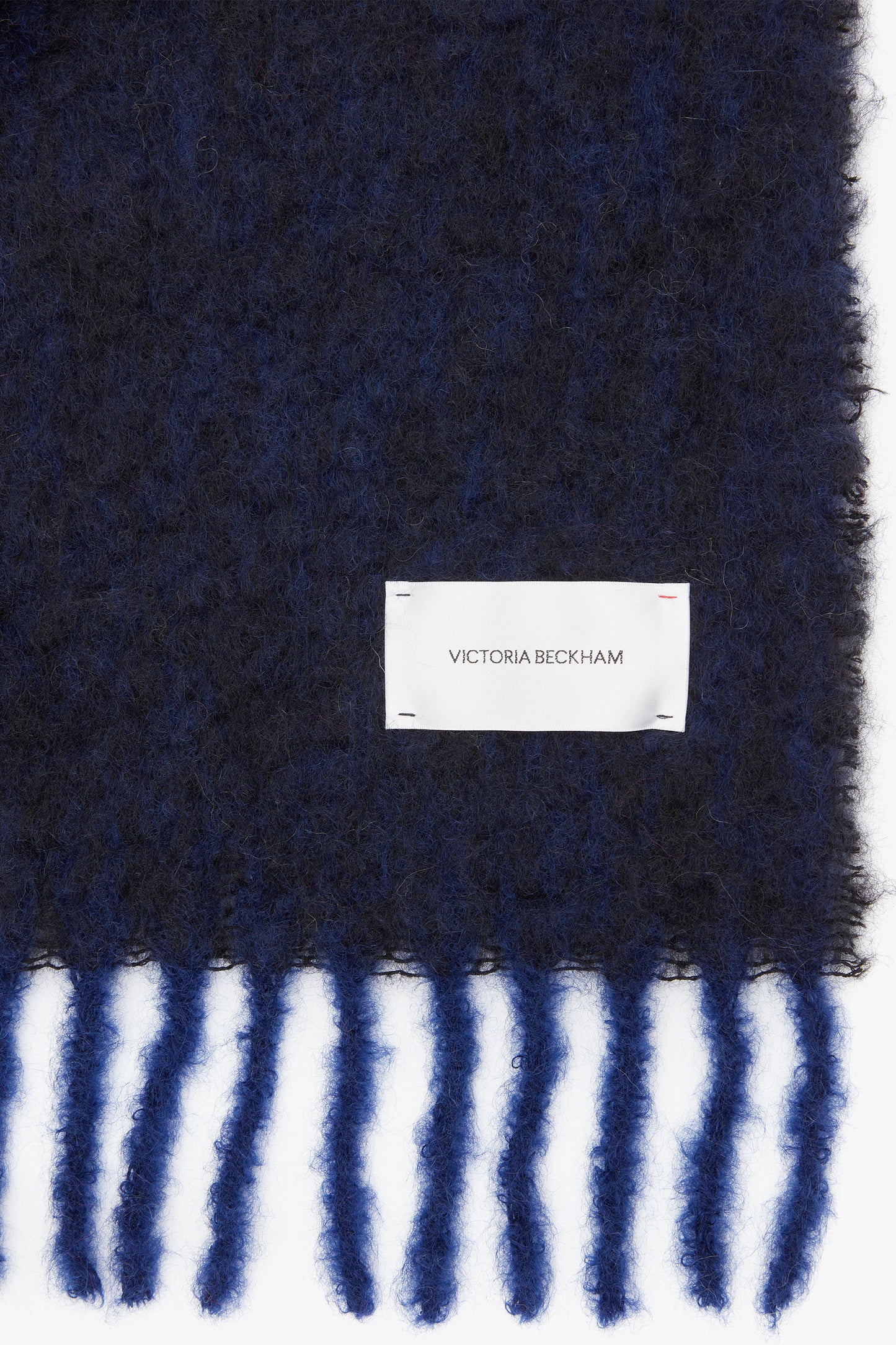 EXCLUSIVE Mohair Scarf In Navy