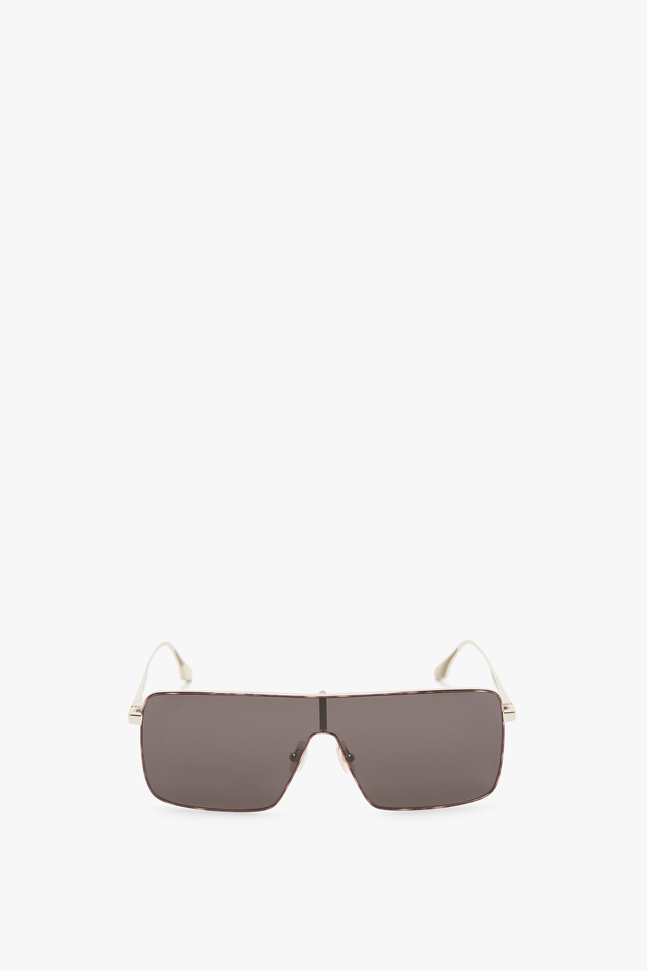 Rectangular Visor In Gold Smoke Victoria Beckham US